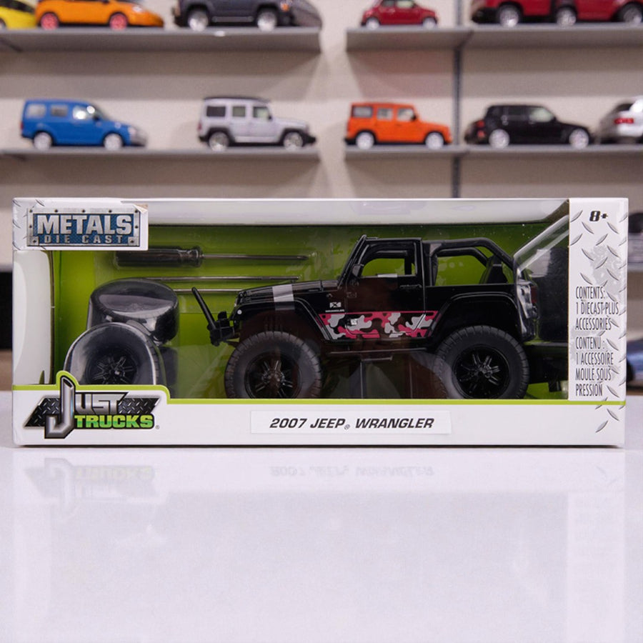 Auto Jeep Wrangler Año 2007 Off-Road Escala 1:24