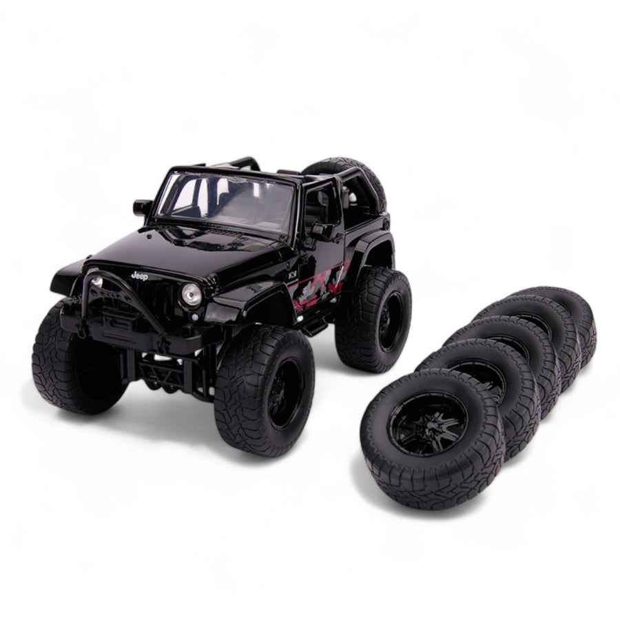 Auto Jeep Wrangler Año 2007 Off-Road Escala 1:24