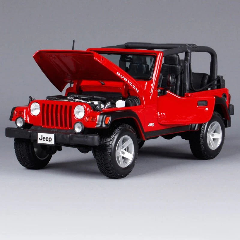 Auto Jeep Wrangler Rubicon Escala 1:18