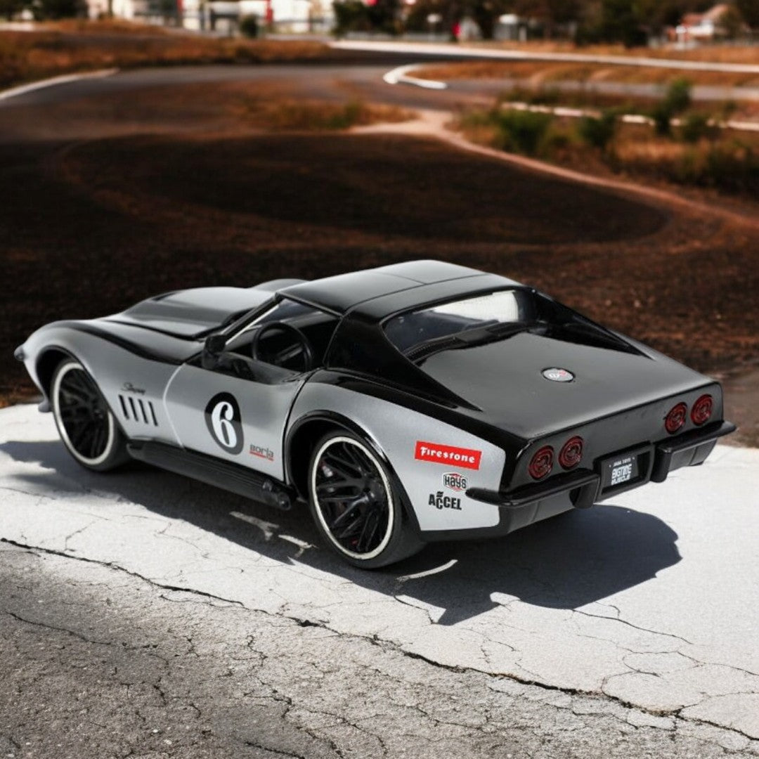 Auto Chevrolet Stingray Año 1969 Escala 1:24 (Modelo Descontinuado)