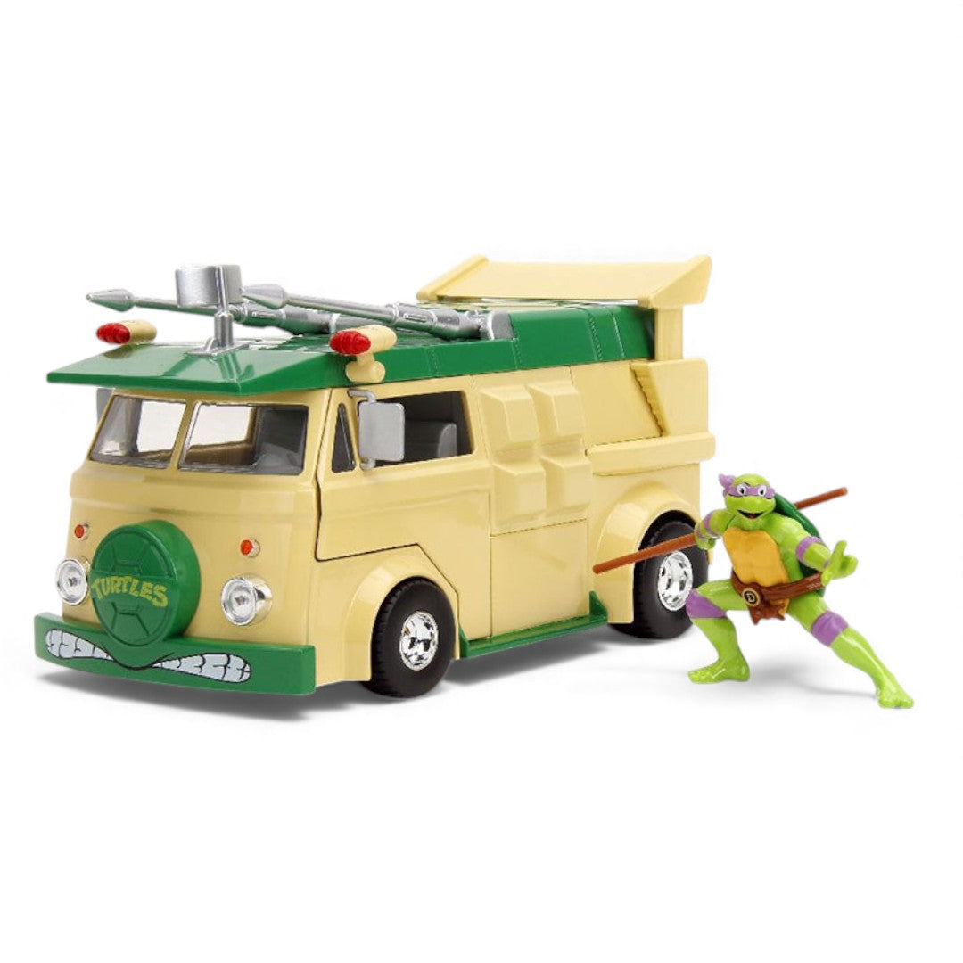 Auto De Los Tortugas Ninjas & Donatello Escala 1:24