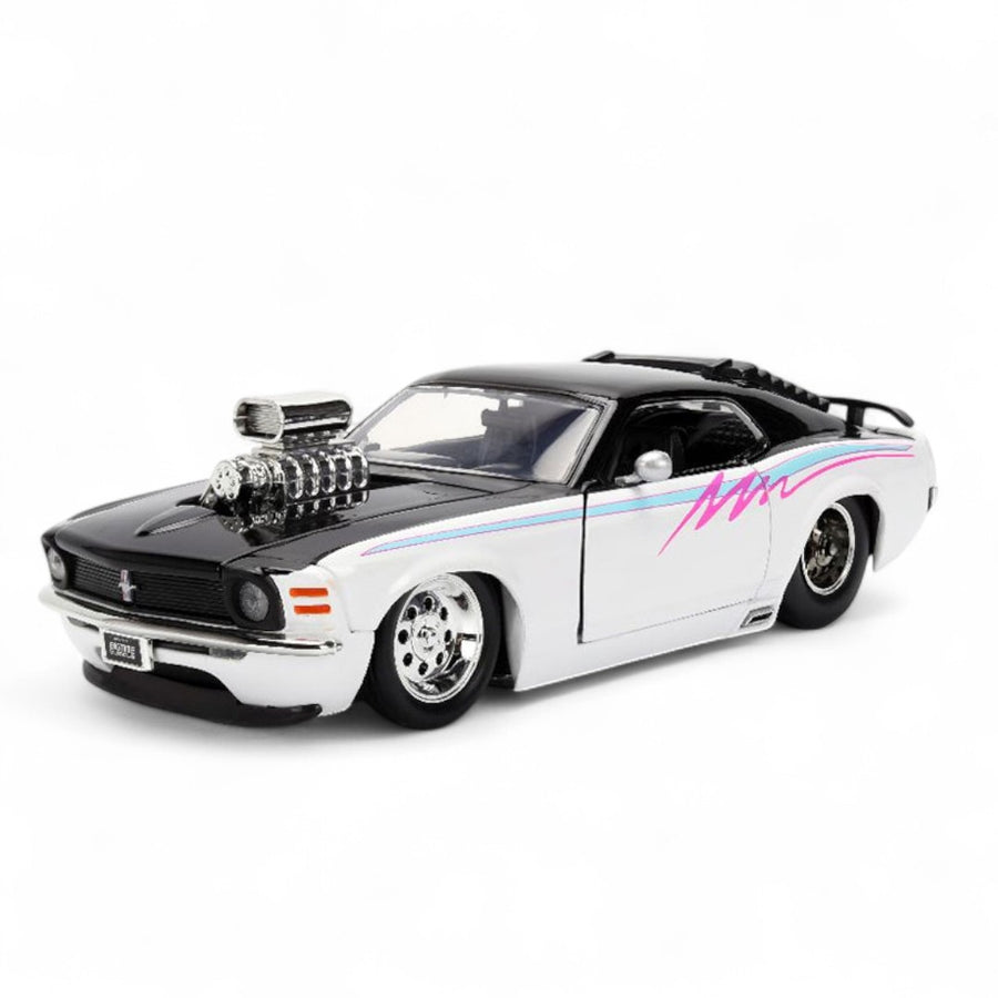 Auto Ford Mustang Año 1970 Boss 429 BigTime Muscle Escala 1:24