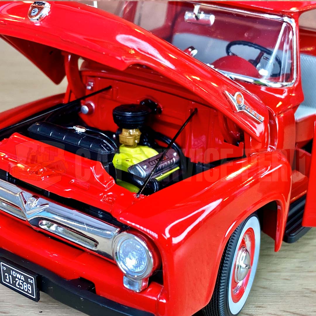 Camioneta Ford F-100 1956 Escala 1:25