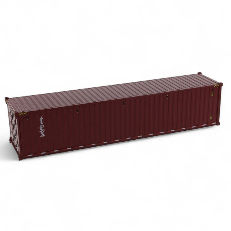 40' Dry Goods Sea Container Escala 1:50 (Modelo Descontinuado) - KATZER