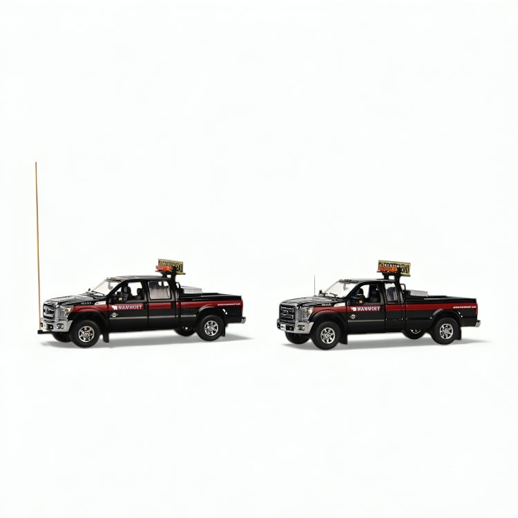 Kit De Camionetas Ford F250 Escolta Mammoet Escala 1:50 (Modelo Descontinuado)