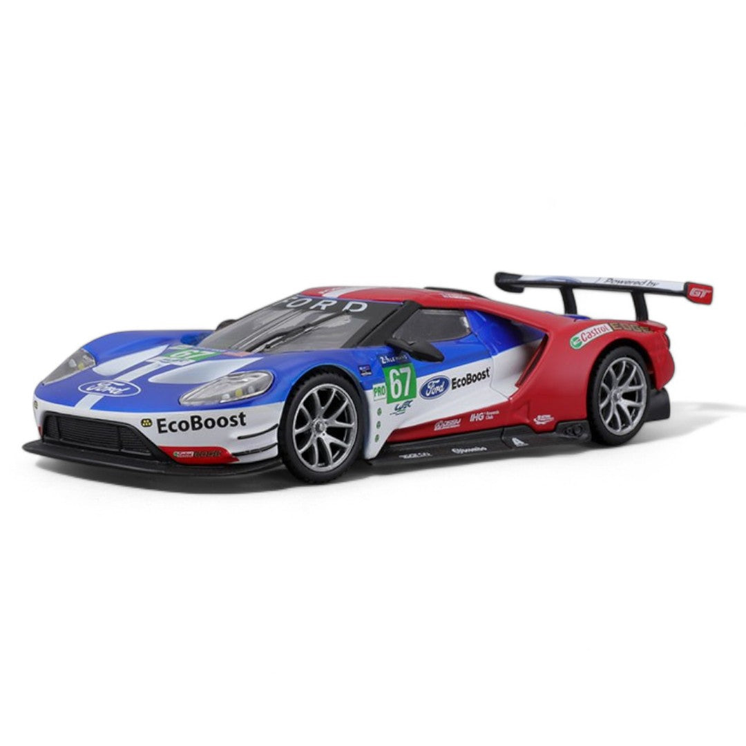 Auto De Carrera Ford GT Año 2017 #67 Escala 1:32