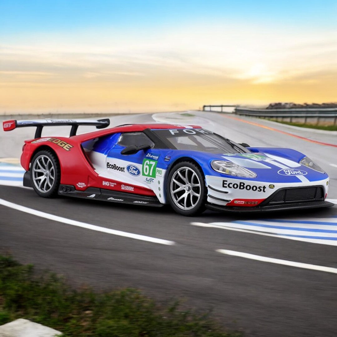 Auto De Carrera Ford GT Año 2017 #67 Escala 1:32