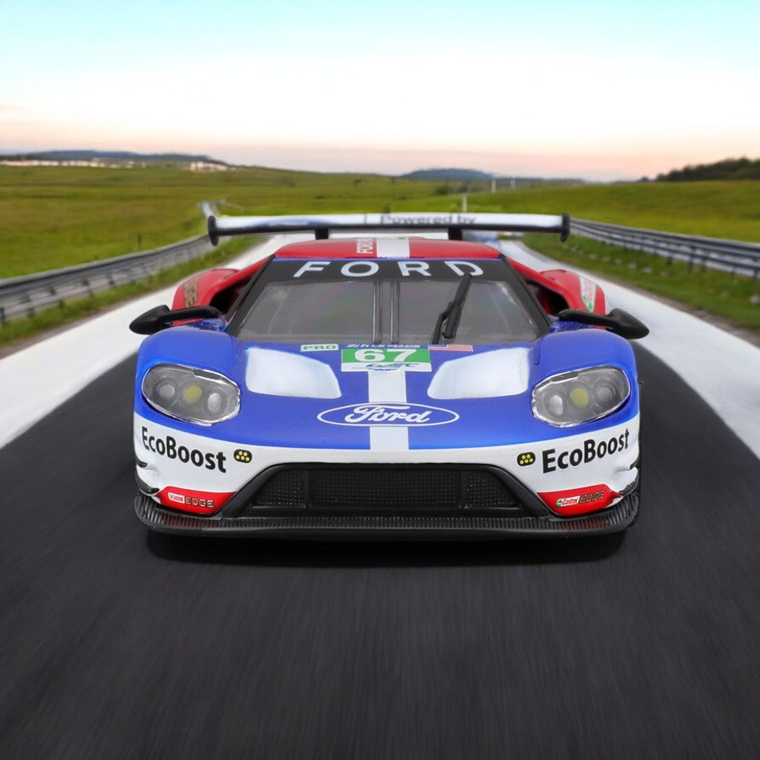 Auto De Carrera Ford GT Año 2017 #67 Escala 1:32