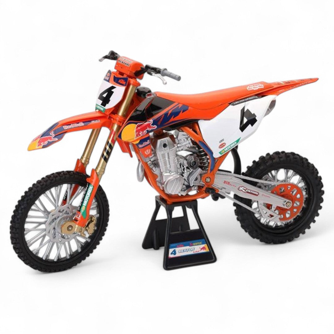 Motocicleta KTM 450 SX-F Red Bull Chase Sexton Escala 1:6