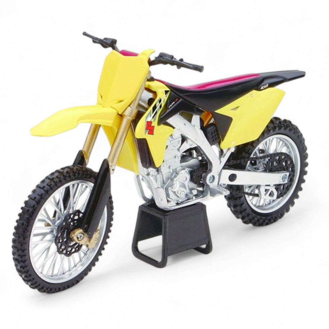 Motocicleta Suzuki RM-Z450 Año 2014 Escala 1:12