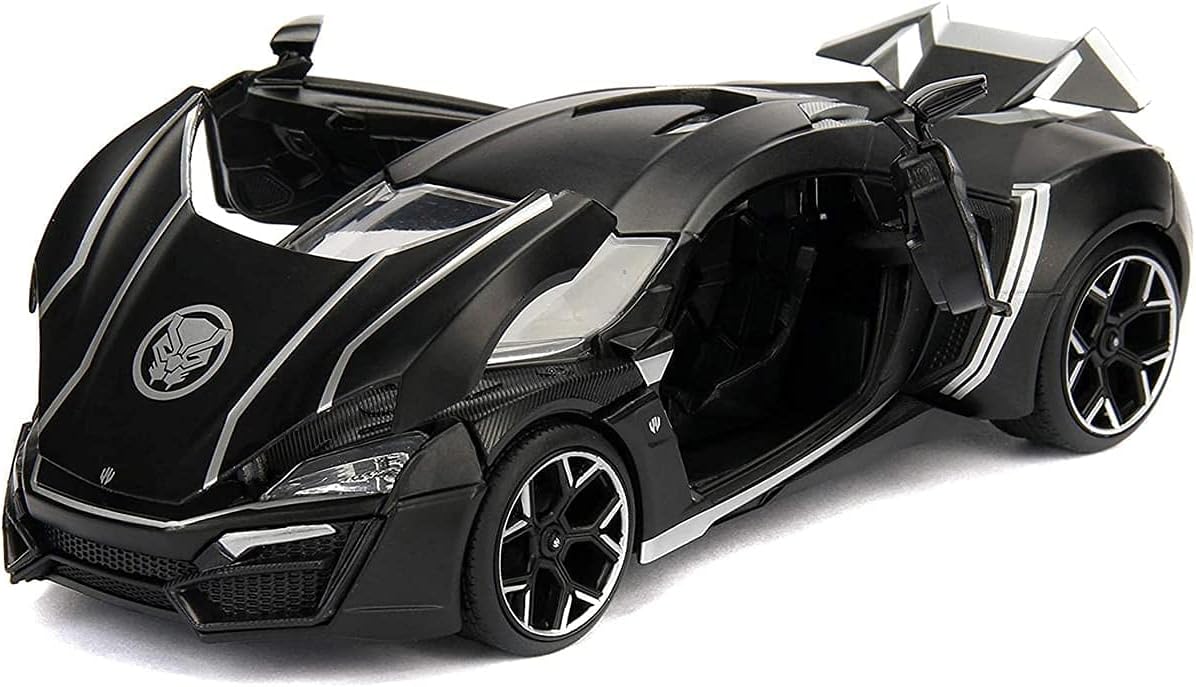 Auto Lykan Hypersport &amp; Black Panther Scale 1:24