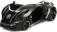 Thumbnail for Auto Lykan Hypersport & Black Panther Scale 1:24