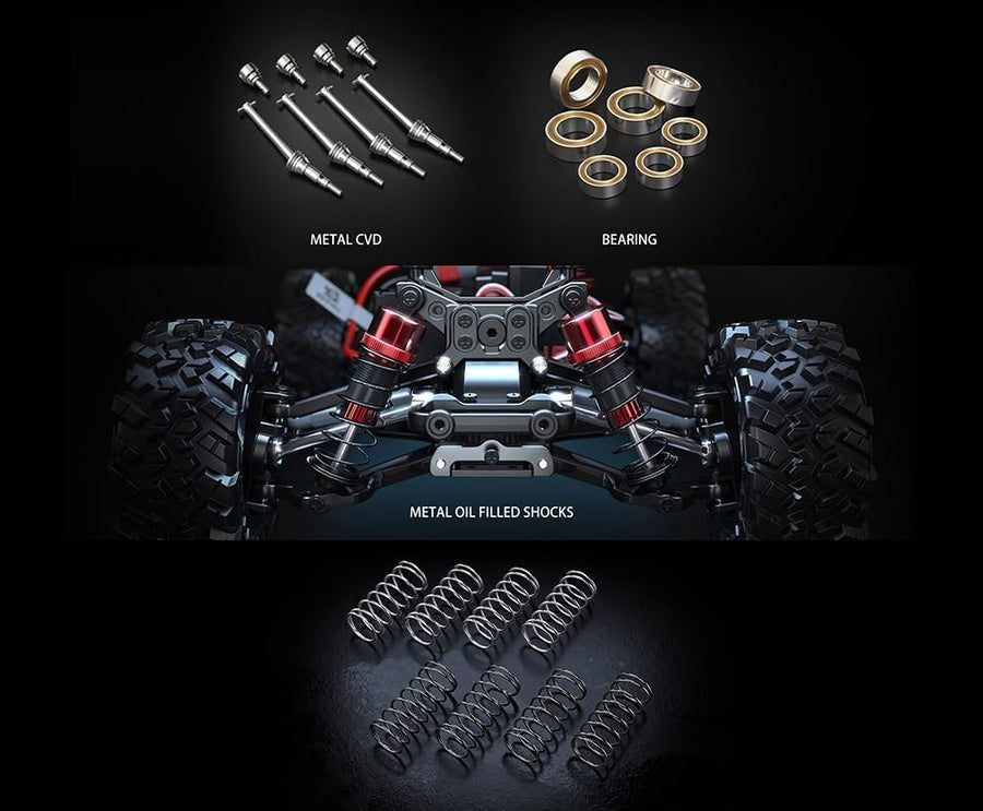 Auto Hyper Go Brushless 4X4 Off-Road A Control Remoto Escala 1:14