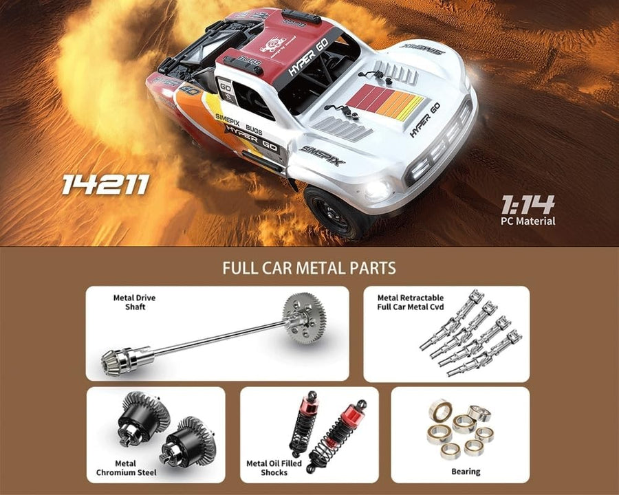Auto Hyper Go Drift 4X4 A Control Remoto Escala 1:14