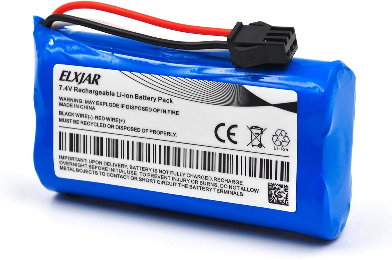 Batería Tipo LiPo 7.4V 1500mAh Conector SM-3P Recargable
