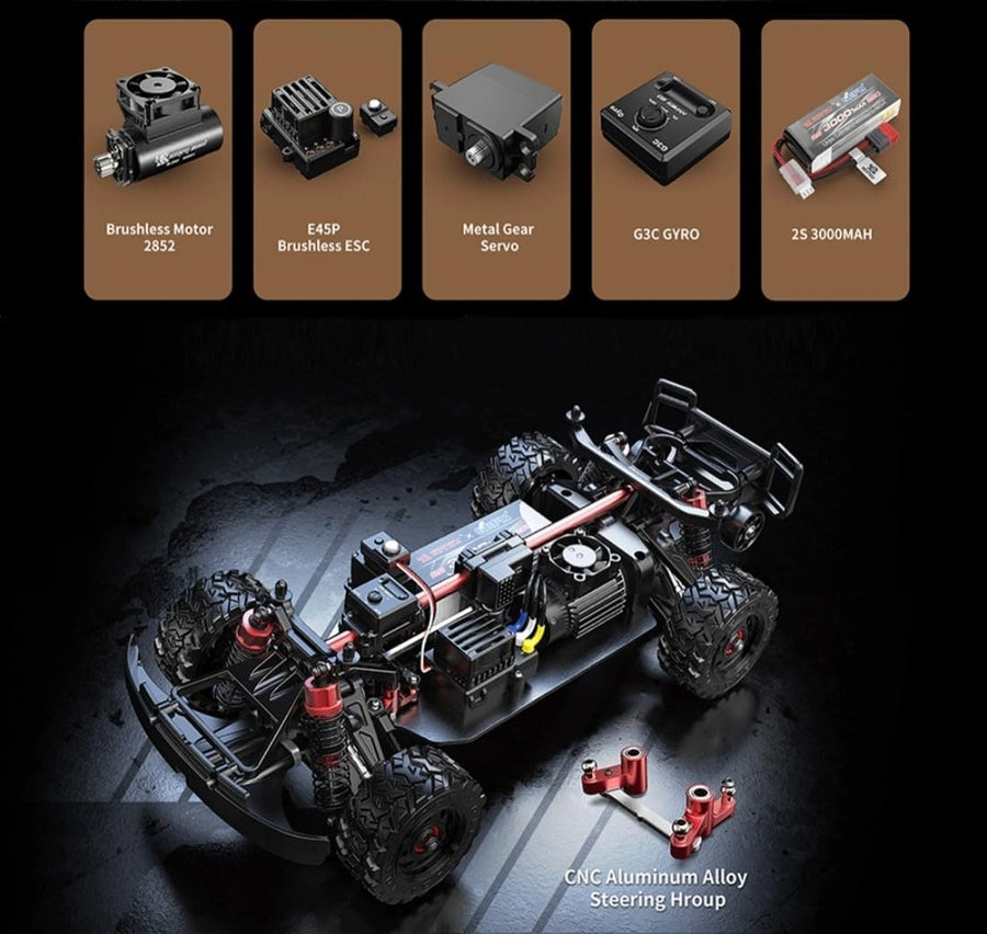 Auto Hyper Go Drift 4X4 A Control Remoto Escala 1:14