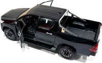 Thumbnail for Auto Toyota Hilux Pickup Edición Exclusiva Color Negro Escala 1:27