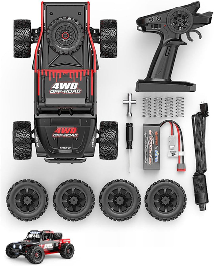 Auto Hyper Go Brushless 2.4G 4WD Off-Road A Control Remoto Escala 1:14