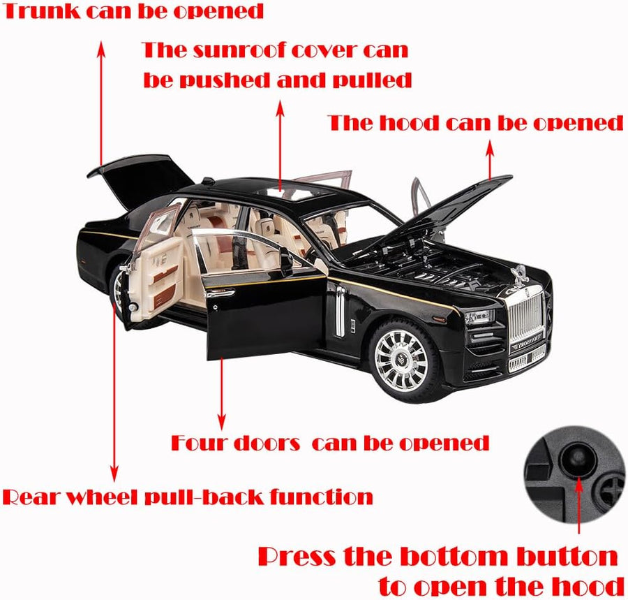 Auto Rolls Royce Phantom Escala 1:24