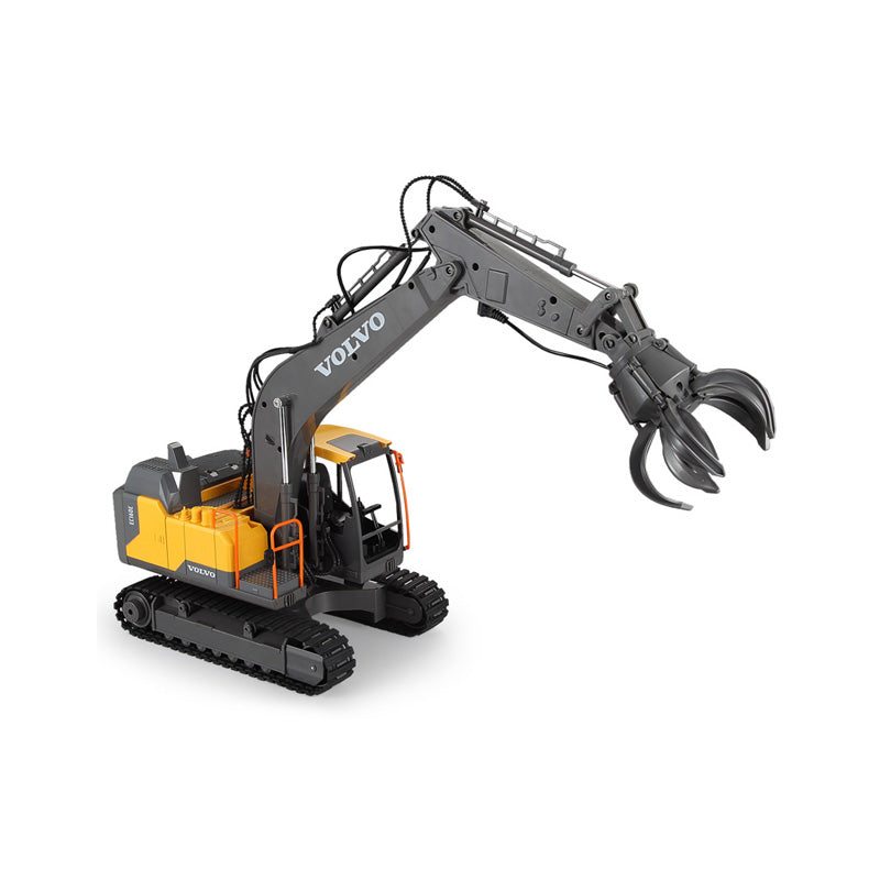 Excavadora Volvo EC160E + Herramientas Intercambiables Control Remoto Escala 1:16