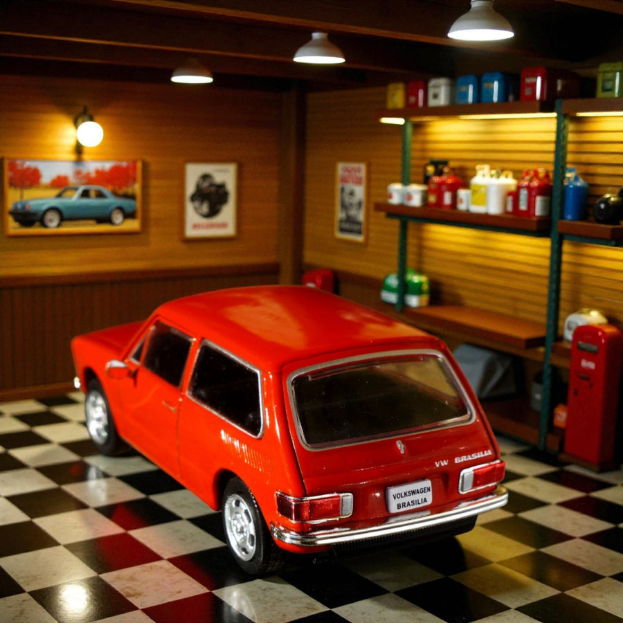 Auto Volkswagen Brasilia Escala 1:43 (Modelo Descontinuado)