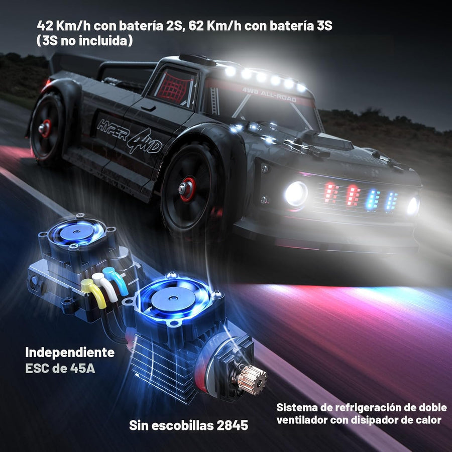 Auto Hyper Go V3 RTR Drift A Control Remoto Escala 1:14