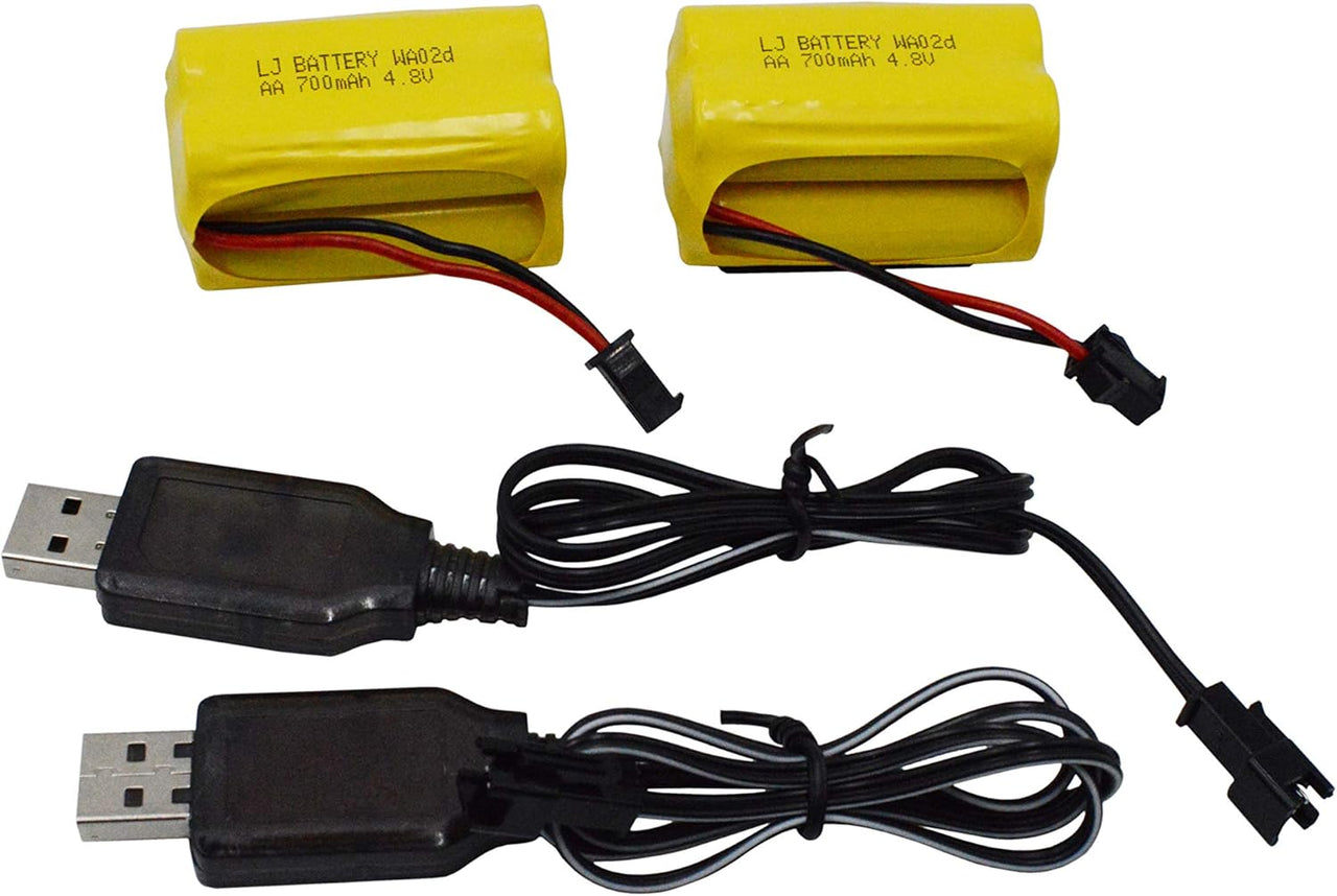 Batería De Iones 4.8V 700mAh De Alta Capacidad