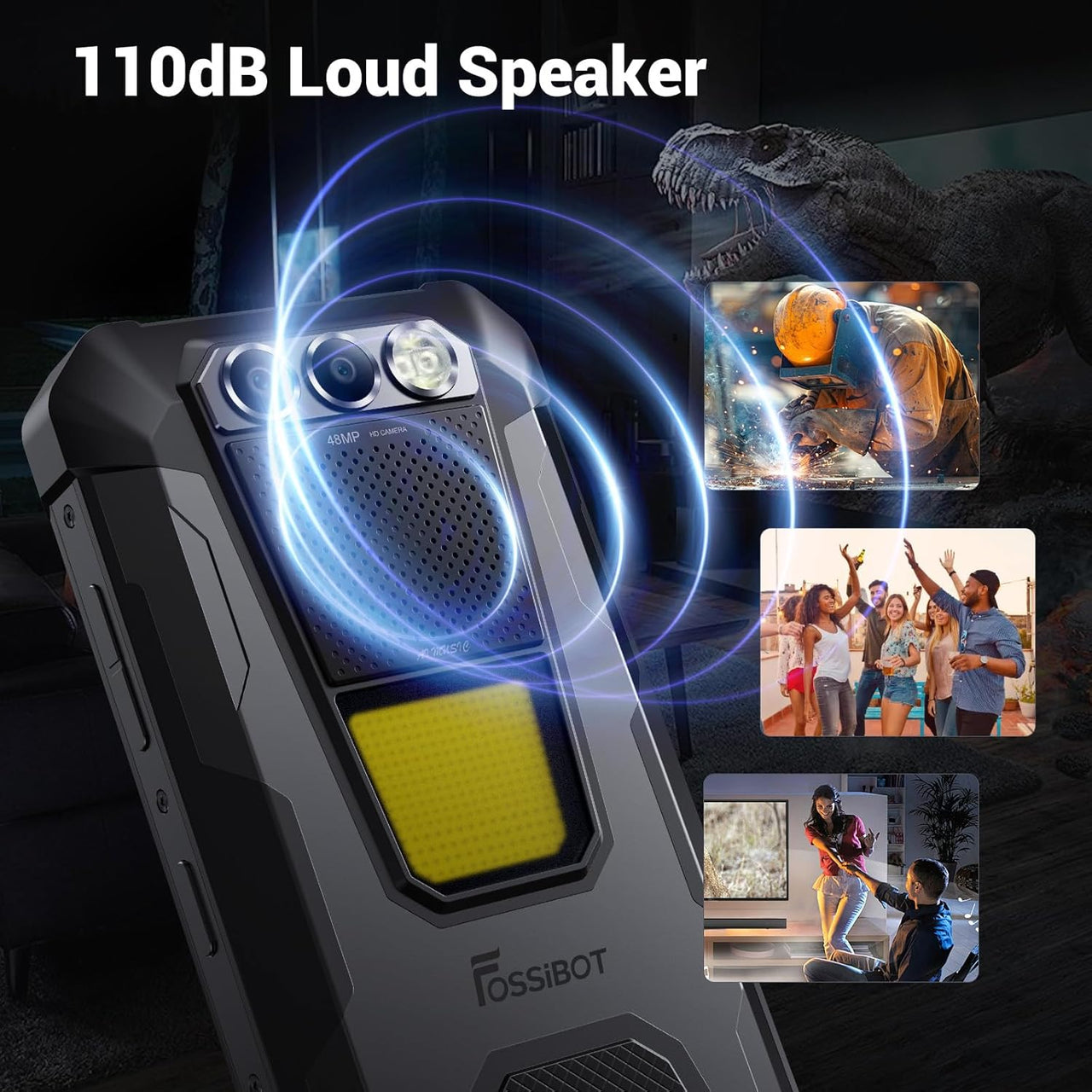 Smartphone Fossibot F106PRO 8GB De Ram + 256GB Almacenamiento Android 14