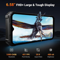 Thumbnail for Smartphone Fossibot F106PRO 8GB De Ram + 256GB Almacenamiento Android 14