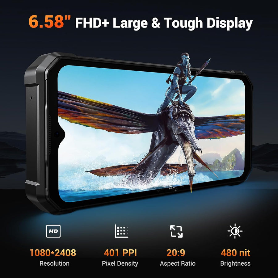 Smartphone Fossibot F106PRO 8GB De Ram + 256GB Almacenamiento Android 14