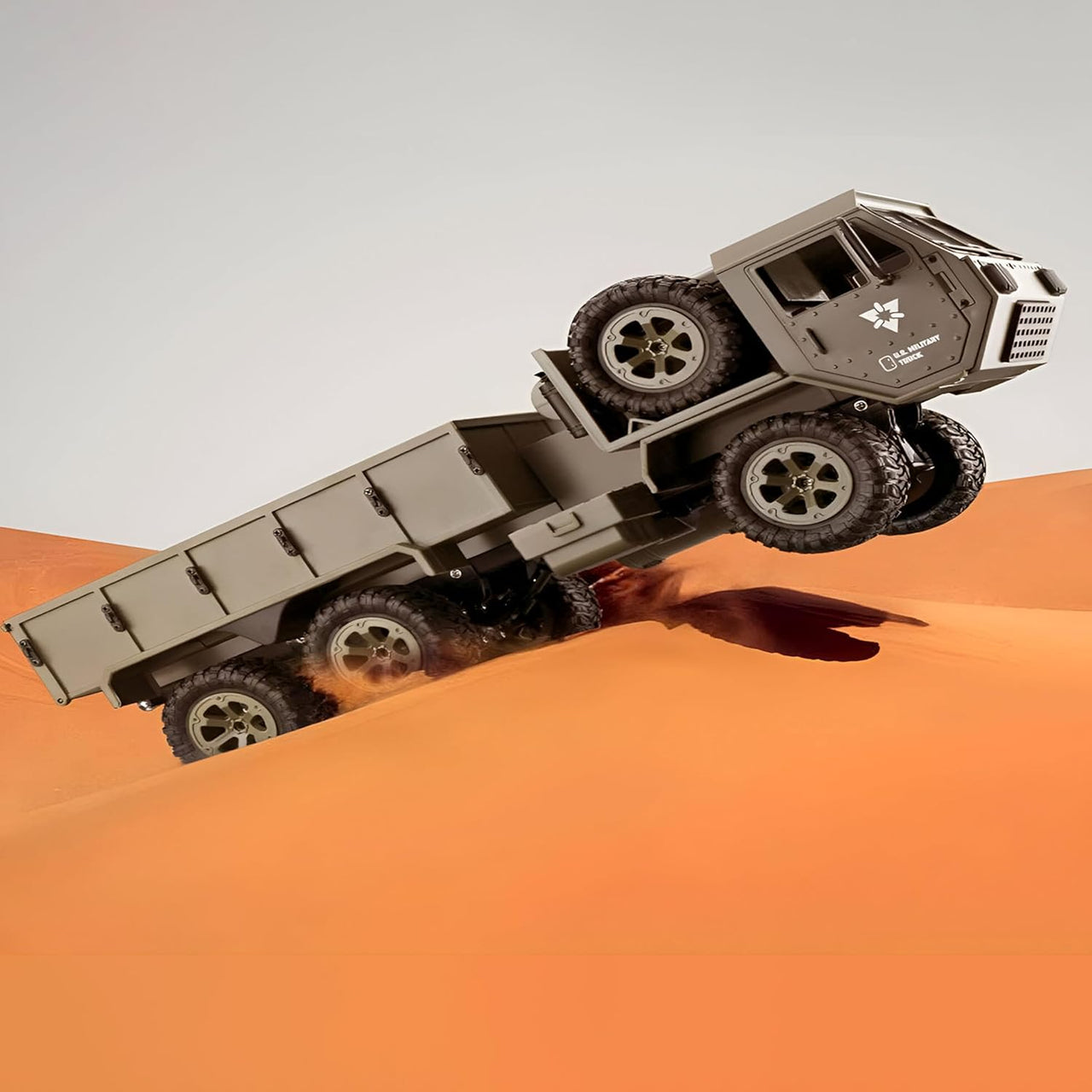 Camión Militar 6X6 A Control Remoto Escala 1:12