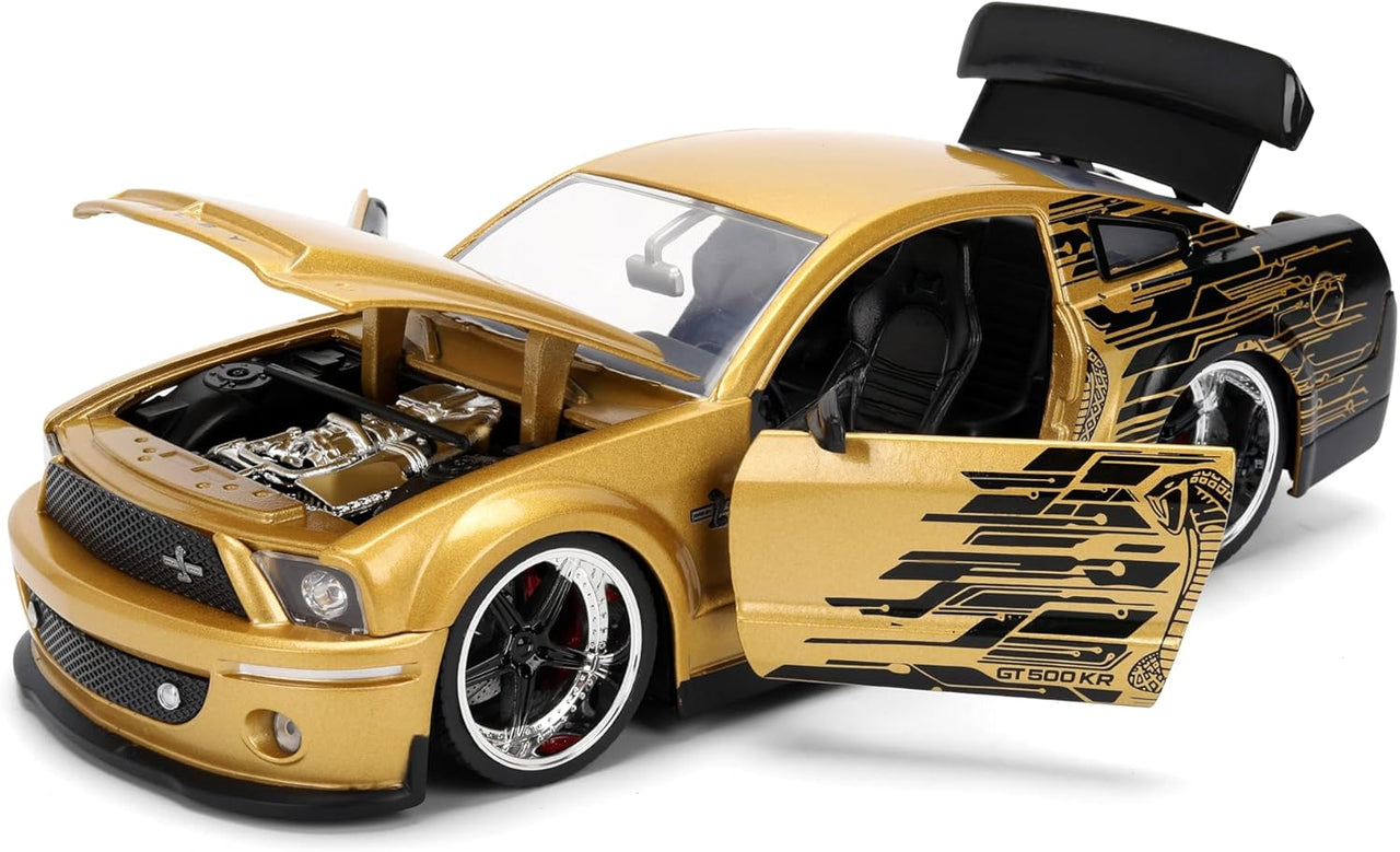 Auto Ford Mustang Shelby Año 2008 BigTime Muscle Escala 1:24