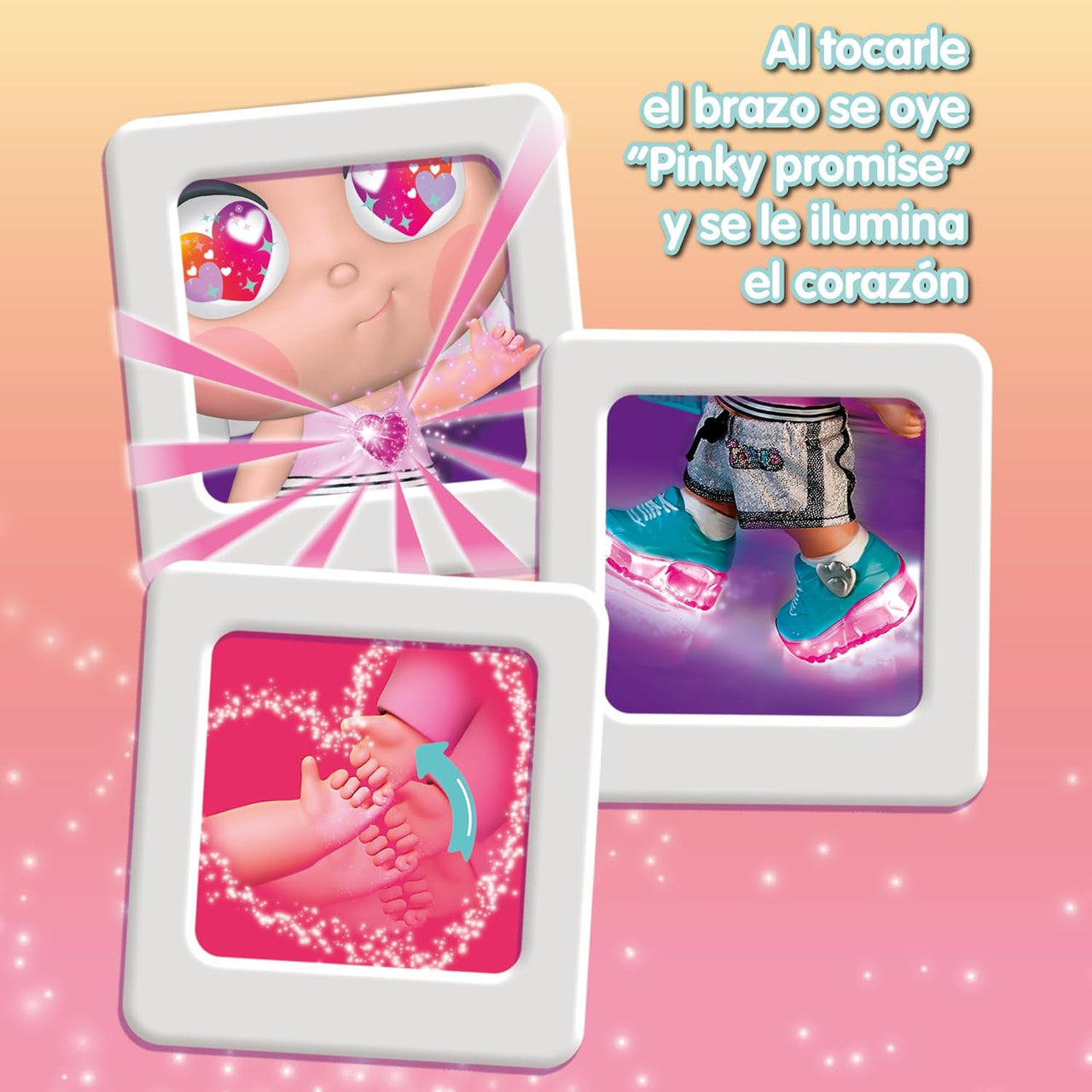 Muñeca Trotties Emma Luces Magicas