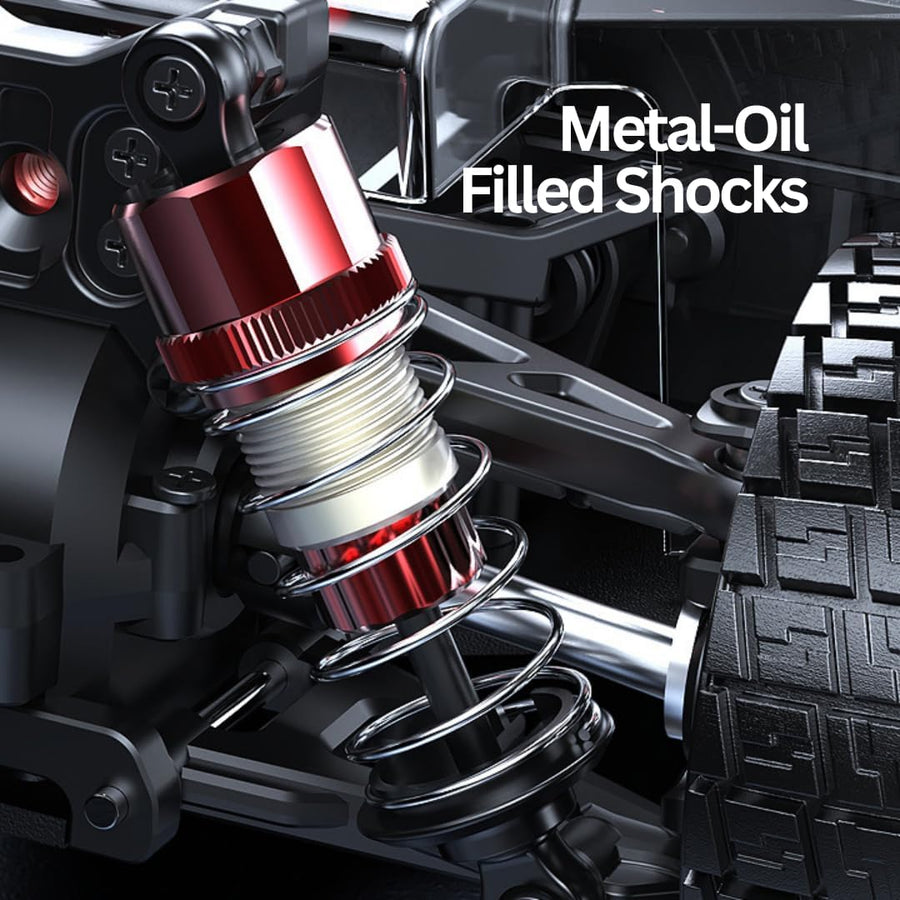 Auto Hyper Go Brushless 2.4G A Control Remoto 4WD Escala 1:14