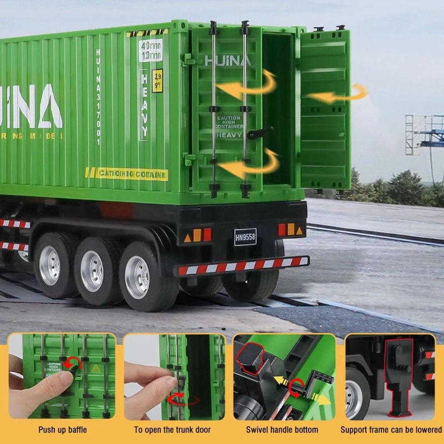Tráiler Huina A Control Remoto Escala 1:18