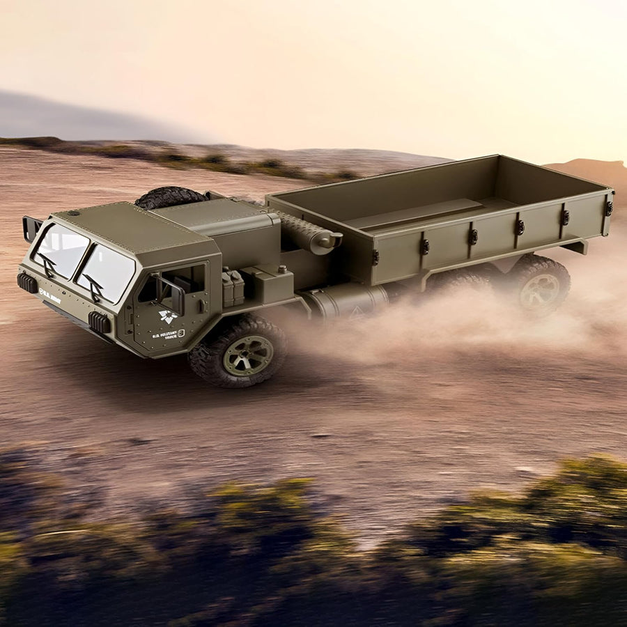 Camión Militar 6X6 A Control Remoto Escala 1:12