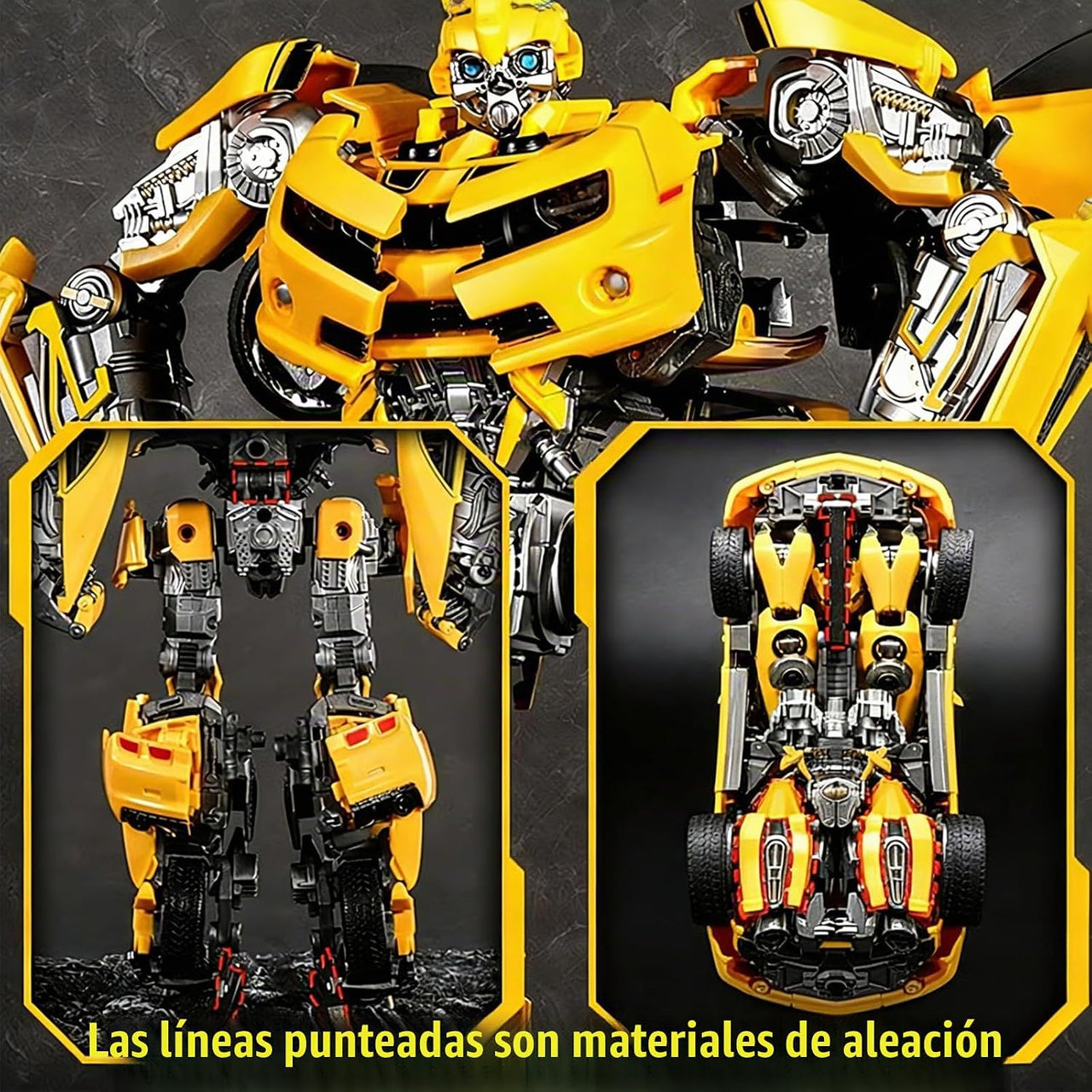 Transformers Bumblebee Converible Con Accesorios