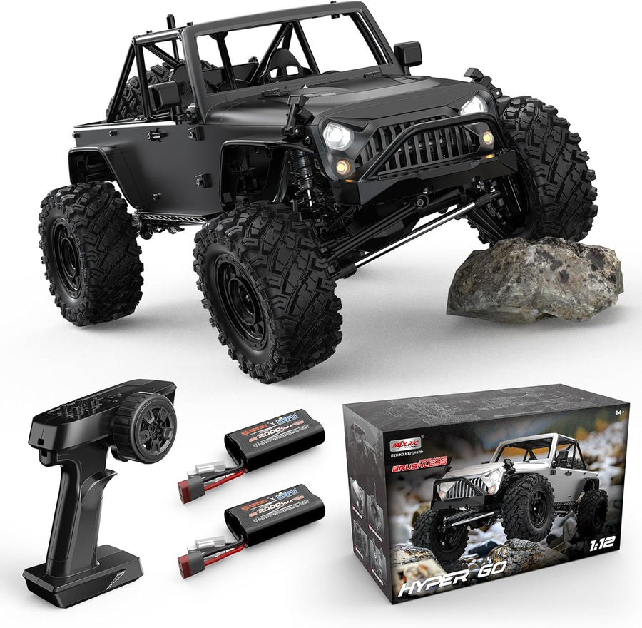 Auto Hyper Rock Crawlers 4X4 A Control Remoto Escala 1:12