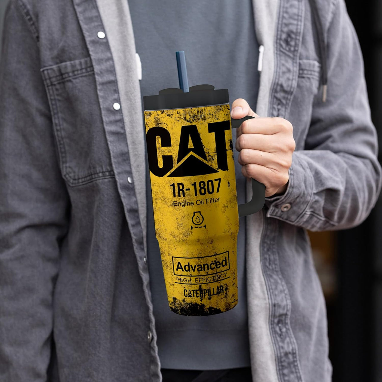 Vaso Tipo Filtro De Aceite Caterpillar 1R-1807
