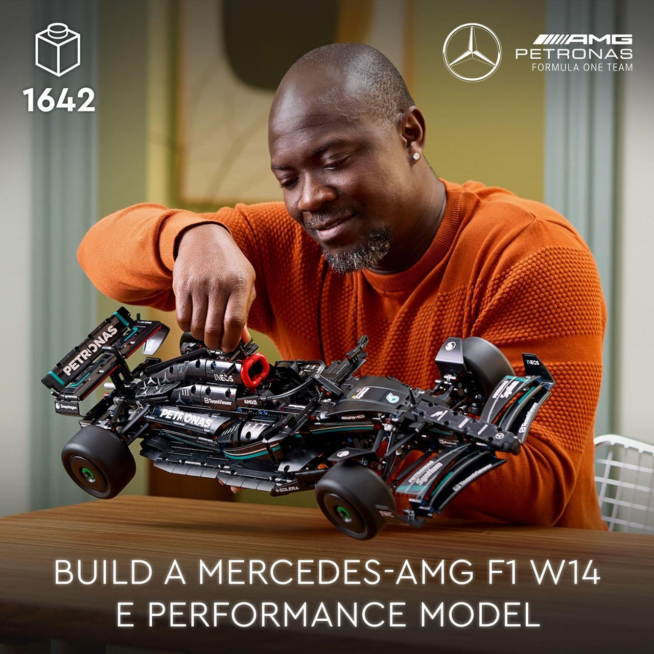 Lego Technic Auto Formula 1 Mercedes AMG (1642 Piezas)