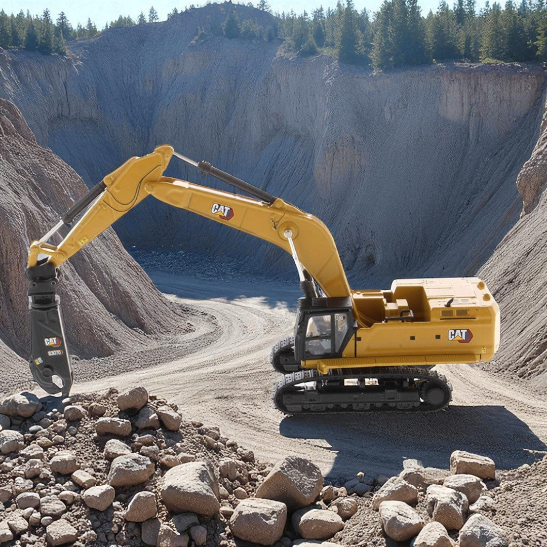 Excavadora De Orugas 395 Proxíma Generación Escala 1:87
