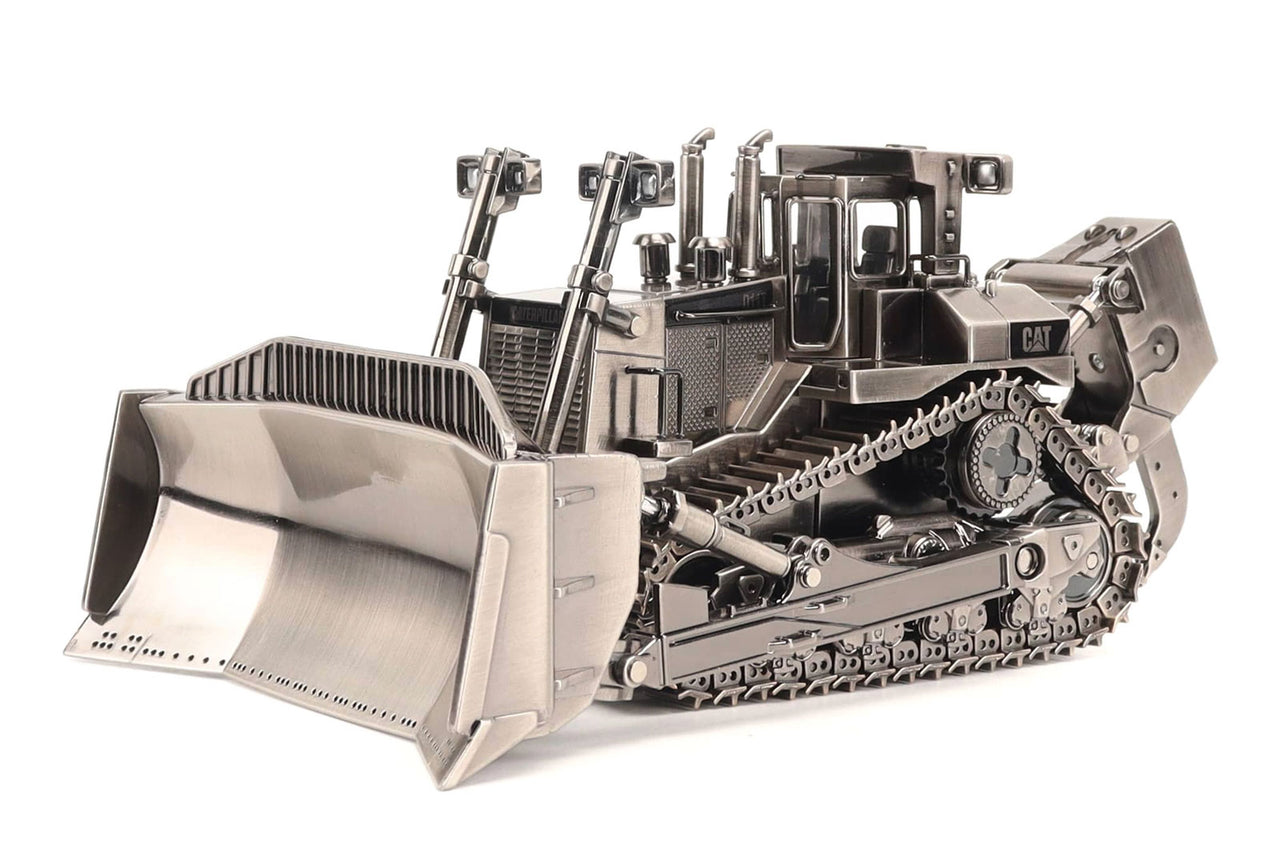 Tractor de Orugas Caterpillar D11T Acabado En Plata Escala 1:50 (Pre - Venta)