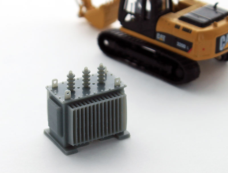 Transformador Eléctrico Escala 1:87