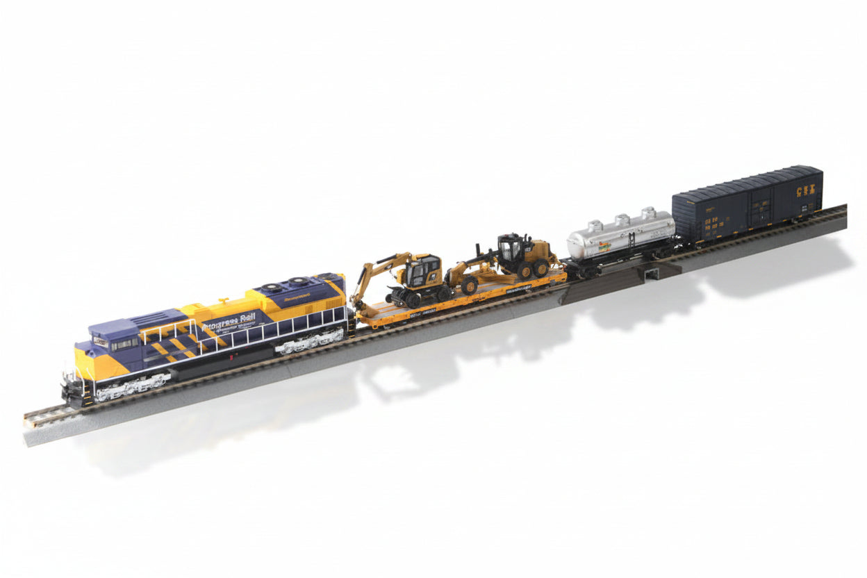 Diorama Tren Progress Rail Escala 1:87