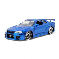 Thumbnail for Auto Nissan Skyline GT-R (R-34) Escala 1:24