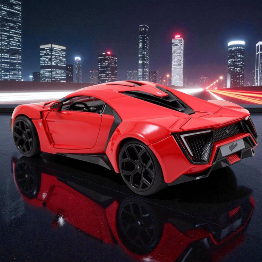 Auto Lykan Hypersport Rápidos & Furiosos (2015) Escala 1:24