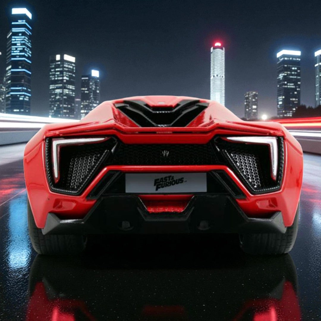 Auto Lykan Hypersport Rápidos & Furiosos (2015) Escala 1:24