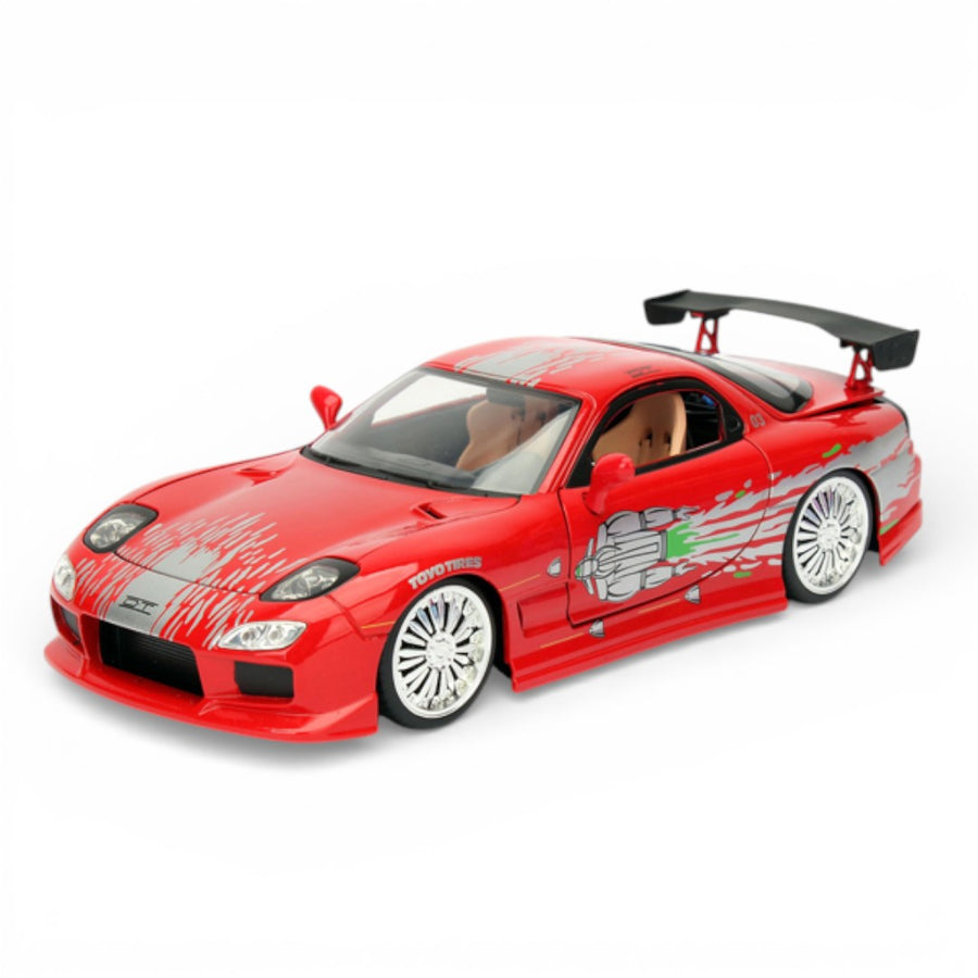 Auto Mazda RX-7 Rápidos & Furiosos Escala 1:24