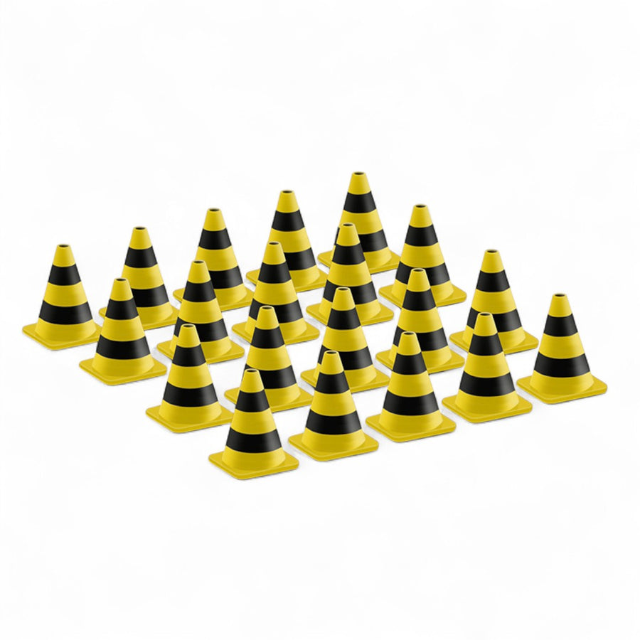Kit De 20 Conos De Seguridad Escala 1:50