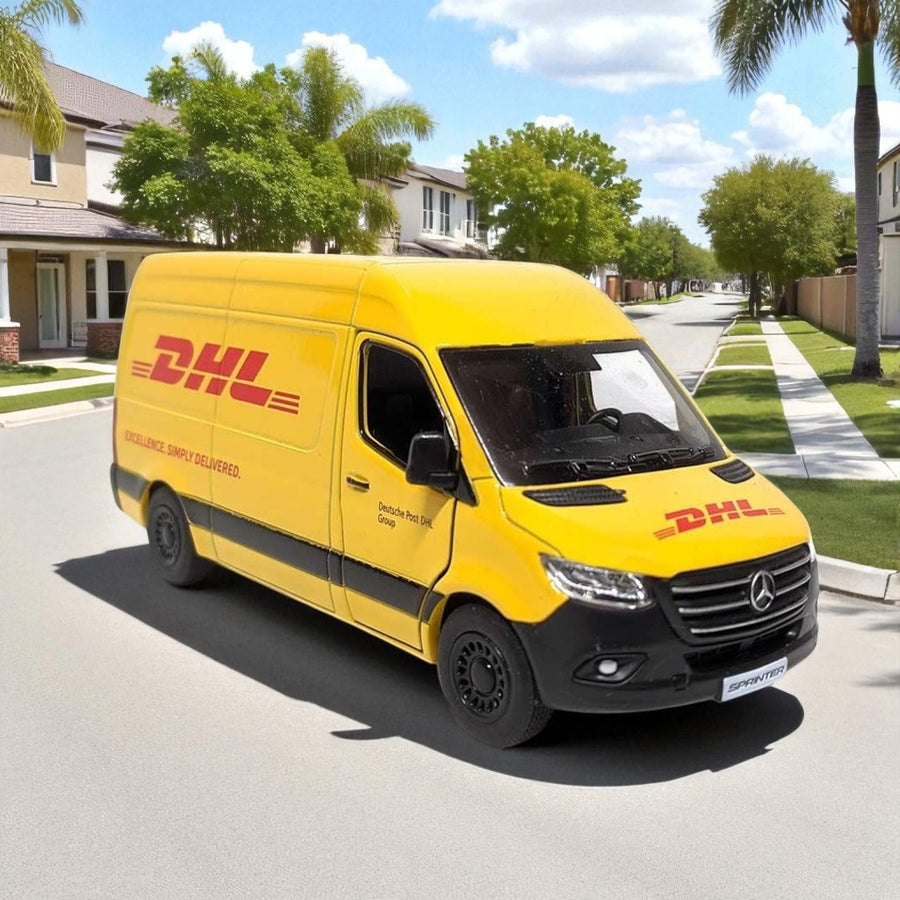 Van Mercedes - Benz Sprinter UPS DHL Escala 1:48